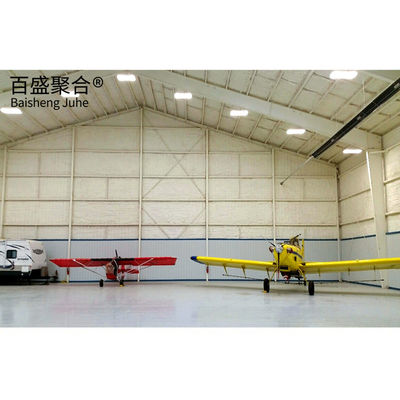 Prefabricated Steel Warehouse Workshop Hangar স্টিল স্ট্রাকচার স্টোরেজ বিল্ডিং