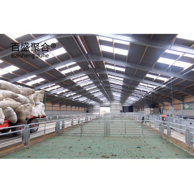 ISO9001 2008/CE/BV সার্টিফাইড স্টিল স্ট্রাকচার ফ্যাব্রিকার্ড পোল্ট্রি এবং ছাগল খামারের জন্য