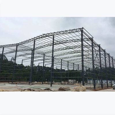 প্রিফ্যাব স্টিল স্ট্রাকচার গুদাম কর্মশালা বিল্ডিং নির্মাণ 3D অঙ্কন নকশা সঙ্গে