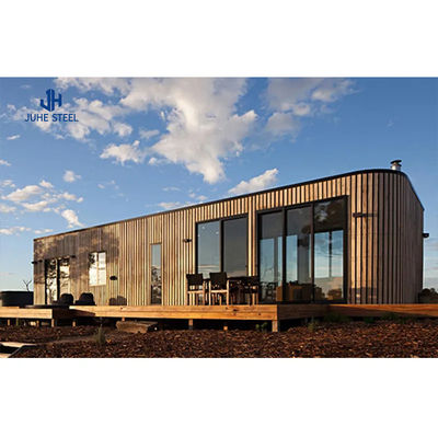 Home Prefab Container House with Solid H-shape Steel Beam and Sandwich Panel Door হোম প্রিফ্যাব কন্টেইনার হাউস সলিড এইচ-আকারের স্টিল বিম এবং স্যান্ডউইচ প্যানেল ডোর সহ