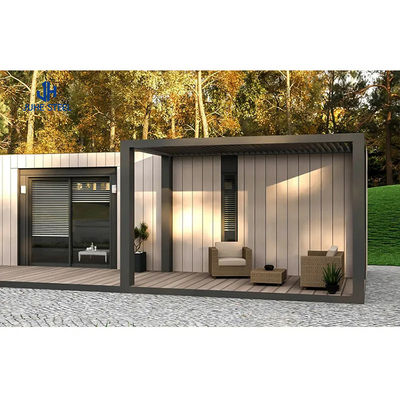 Home Prefab Container House with Solid H-shape Steel Beam and Sandwich Panel Door হোম প্রিফ্যাব কন্টেইনার হাউস সলিড এইচ-আকারের স্টিল বিম এবং স্যান্ডউইচ প্যানেল ডোর সহ