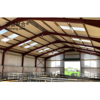 ISO9001 2008/CE/BV সার্টিফিকেট সহ বিচ্ছিন্ন ছাগল মেষ শেল ফার্ম হাউস বিল্ডিং