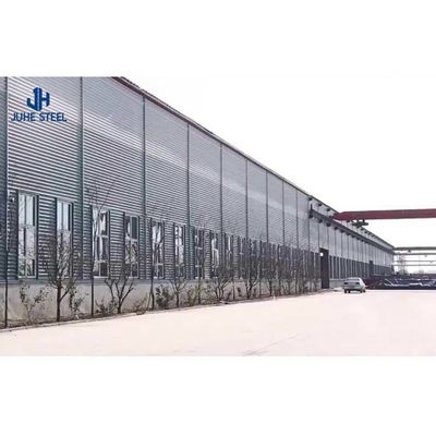 Q235 Q355B গ্রেড এবং GB স্ট্যান্ডার্ড প্রিফ্যাব্রিকেটেড মেটাল স্টিল স্ট্রাকচার ওয়ার্কশপ 1