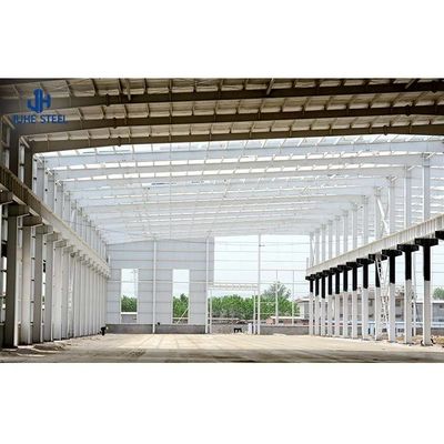 Q235 Q355B গ্রেড এবং GB স্ট্যান্ডার্ড প্রিফ্যাব্রিকেটেড মেটাল স্টিল স্ট্রাকচার ওয়ার্কশপ 1
