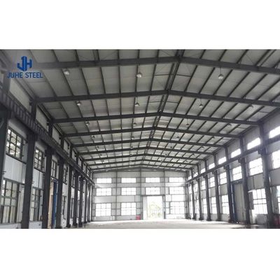 অ্যালুমিনিয়াম খাদ উইন্ডো ইস্পাত কাঠামো ইস্পাত ফ্রেম সহ মুরগি পোল্ট্রি হ্যাঙ্গার গুদাম