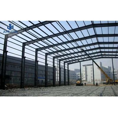 এএসটিএম স্ট্যান্ডার্ড Q235B/Q345B হালকা গেজ বিল্ডিং স্টিল ফ্রেম স্টোরেজ প্রিফ্যাব বিল্ডিং
