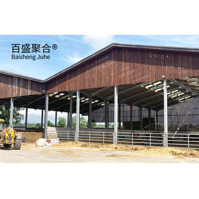 ISO9001 2008/CE/BV সার্টিফাইড প্রিফ্যাব্রিকেটেড গরুর খামার পোল্ট্রি, ভেড়া, ছাগল এবং দুগ্ধ খামারের জন্য