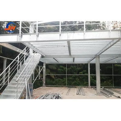 হালকা ইস্পাত কাঠামো স্টিল মেটাল ফ্রেম কাঠামো নকশা সহ বহু তলা বিল্ডিং