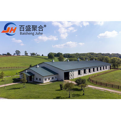 ISO9001 2008/CE/BV সার্টিফাইড আধুনিক পোল্ট্রি ফার্ম হালকা ইস্পাত কাঠামো চিকেন হাউস