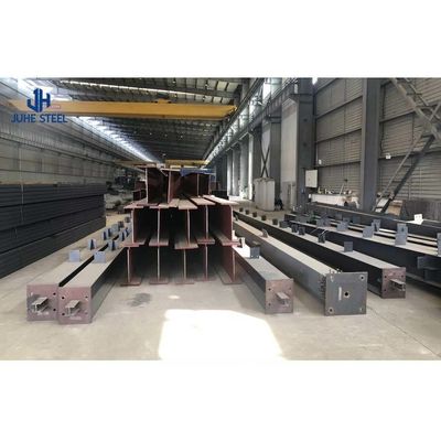 নিম্ন কার্বন ইস্পাত Q235 Q345 Galvanized Steel Warehouse Workshop Hangar Garage Structure