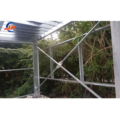 কাস্টমাইজড প্রিফ্যাব্রিকেটেড মেটাল বিল্ডিংয়ের সহজ নির্মাণের জন্য ইস্পাত কাঠামো কর্মশালা