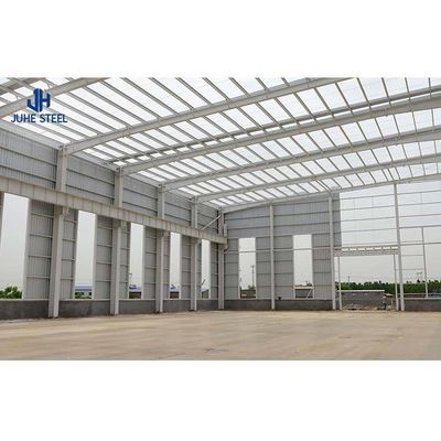 হালকা ইস্পাত কাঠামো প্রিফ্যাব গুদাম কর্মশালা হ্যাঙ্গার গ্যারেজ নির্মাণ নকশা