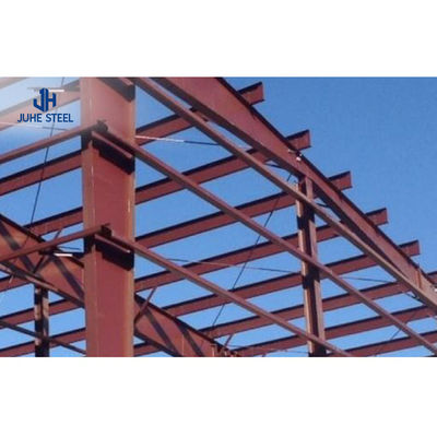 Q235/Q235B/Q355/Q355B Tolerance ±1% সহ কাস্টমাইজযোগ্য স্ব-সংরক্ষণযোগ্য ইস্পাত কাঠামোর নকশা