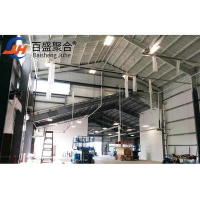 Q235/Q235B/Q355/Q355B Tolerance ±1% সহ কাস্টমাইজযোগ্য স্ব-সংরক্ষণযোগ্য ইস্পাত কাঠামোর নকশা