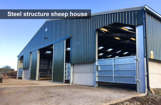 Steel Farming Suppliers Steel Structure Chicken Broiler House ডিজাইন লেআউট ফর হর্স বার্ন
