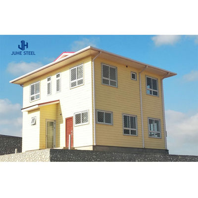 নিম্ন কার্বন ইস্পাত Q235 Q345 প্রধান কাঠামো সঙ্গে ইস্পাত ফ্রেম ঘর