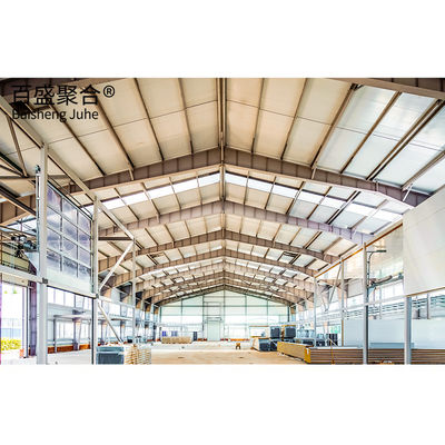 Space Frame Design Prefabricated Shed for Q355 Q235B স্টীল গ্রেড স্টীল বিল্ডিং গুদাম