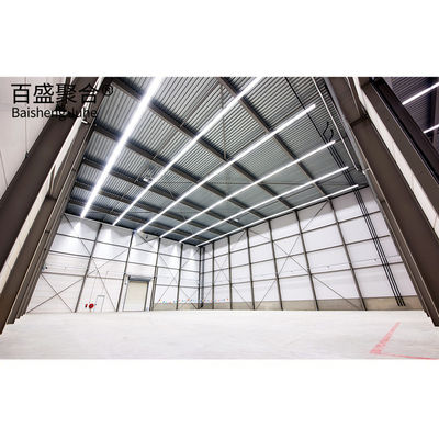 পারফরম্যান্স গ্রেড Q235 Q235B Q345 জন্য 25x41ft ইস্পাত কাঠামো গুদাম ± 1% সহনশীলতা