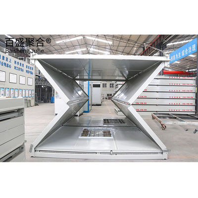 Q235/Q235B/Q355/Q355B ইস্পাত কাঠামোর সাথে প্রাক নির্মিত শিপিং কনটেইনার হোম