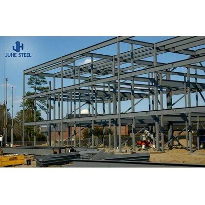 হালকা ইস্পাত Q355 Q235 প্রধান ফ্রেম সংক্ষিপ্ত নির্মাণ সময়কাল প্রিফ্যাব্রিকেটেড গুদাম
