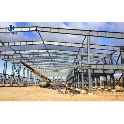 উচ্চ শক্তি C/Z স্টিল স্ট্রাকচার বিল্ডিং with Short Construction Time in GB Standard