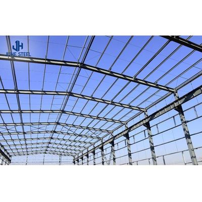 হালকা ইস্পাত Q355 Q235 ফ্রেম প্রিফ্যাব ইস্পাত কাঠামো গুদাম কর্মশালার জন্য হ্যাঙ্গার হাউস
