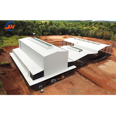 Q235 Q355B Steel Metal Frame Structure Prefabricated Building Materials for Workshop স্টীল মেটাল ফ্রেম স্ট্রাকচার প্রিফাব্রিকটেড বিল্ডিং মটরিয়ালস ফর ওয়ার্কশপ