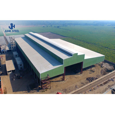 Q355B ইস্পাত কাঠামো বিল্ডিং AiSi স্ট্যান্ডার্ড সহ প্রিফ্যাব্রিকেটেড নির্মাণ কর্মশালা