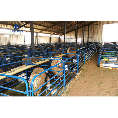 নিম্ন কার্বন Q235/Q345 মেটাল ঘোড়া শ্যাড Prefab মেটাল ঘোড়া Barn