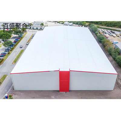 ISO9001 2008/CE/BV সার্টিফাইড স্টিল ফ্রেম গুদাম বিল্ডিং প্রিফ্যাব্রিকেটেড স্ট্রাকচার