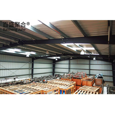 ISO9001 2008/CE/BV সার্টিফাইড স্টিল ফ্রেম গুদাম বিল্ডিং প্রিফ্যাব্রিকেটেড স্ট্রাকচার