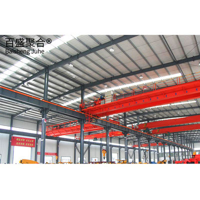 প্রিফ্যাব মেটাল স্পেস ফ্রেম Q235 Q355B গ্রেড কাস্টমাইজড ইস্পাত কাঠামো কর্মশালা কারখানা