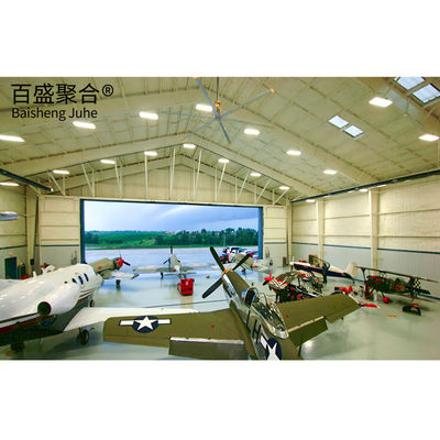 Prebuilt Mobile Prefab Metal Airplane Hangar With C.Z Shape Steel Channel (প্রি বিল্ট মোবাইল প্রিফাব মেটাল এয়ারপ্লেন হ্যাঙ্গার সিজেড শেপ স্টিল চ্যানেল সহ)
