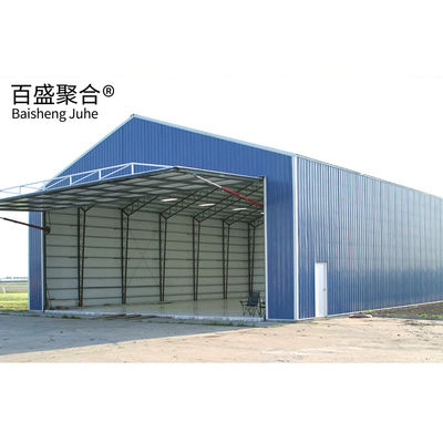Prebuilt Mobile Prefab Metal Airplane Hangar With C.Z Shape Steel Channel (প্রি বিল্ট মোবাইল প্রিফাব মেটাল এয়ারপ্লেন হ্যাঙ্গার সিজেড শেপ স্টিল চ্যানেল সহ)