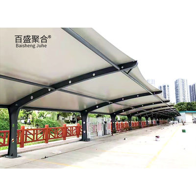 বিস্ফোরণ অ্যালুমিনিয়াম Pergola Canopies জলরোধী এবং তাপ চিকিত্সা গাড়ী পার্কিং জন্য