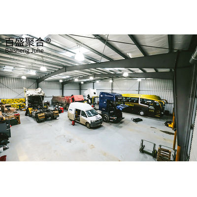 প্রধান কাঠামো বিভাগ Coulmn Steel Parking Structure for Prefabricated Construction