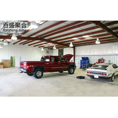 প্রধান কাঠামো বিভাগ Coulmn Steel Parking Structure for Prefabricated Construction
