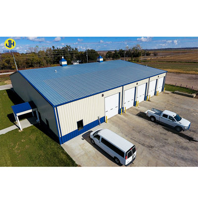 Prefab স্টীল কাঠামো Mmetal গ্যারেজ শ্যাড সঙ্গে Purlin সি.জেড আকৃতির ইস্পাত চ্যানেল
