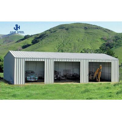 Prefab স্টীল কাঠামো Mmetal গ্যারেজ শ্যাড সঙ্গে Purlin সি.জেড আকৃতির ইস্পাত চ্যানেল