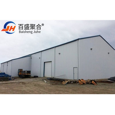 Large Span Hot Galvanized Agricultural Warehouse Made of Q235B/Q345B Low Carbon Steel লার্জ স্প্যান হট গ্যালভানাইজড কৃষি গুদাম Q235B/Q345B নিম্ন কার্বন ইস্পাত থেকে তৈরি