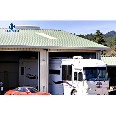 Q235 Q235B Q345 গ্রেড তাপ নিরোধক ধাতব ছাদ Carports ভাঁজ নকশা এবং ঢালাই সেবা সঙ্গে