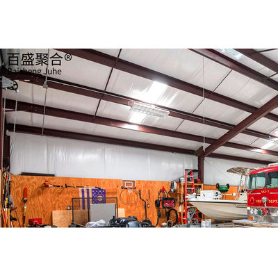 Q235B/Q345B নিম্ন কার্বন ইস্পাত Prefab 3 গাড়ী ধাতু গ্যারেজ
