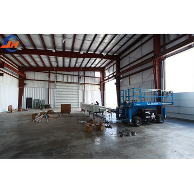 Low Carbon Steel Prefabricated Commercial Building Warehouse with Convenient Design কম কার্বন ইস্পাত প্রিফ্যাব্রিকেটেড কমার্শিয়াল বিল্ডিং গুদাম
