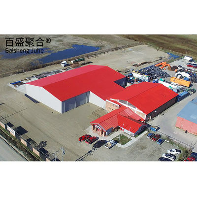 Prefabricated Metal Wide Span Steel Structure Building Warehouse Q235/Q345B গ্রেড