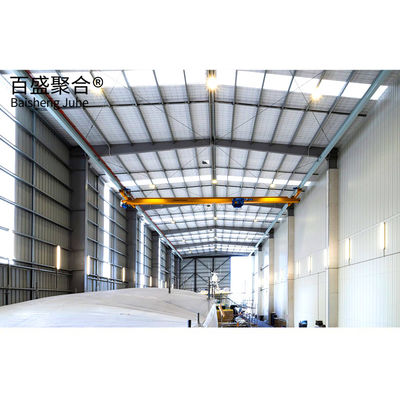 Painted Prefabricated Steel Frame Structural Warehouse Metal Building with Sliding Door পেইন্টড প্রিফ্যাব্রিকেটেড স্টিল ফ্রেম স্ট্রাকচারাল ওয়্যারহাউস মেটাল বিল্ডিং with Sliding Door